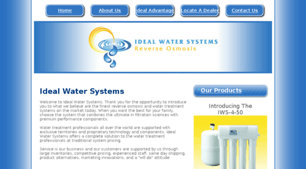 idealwatersystems.com