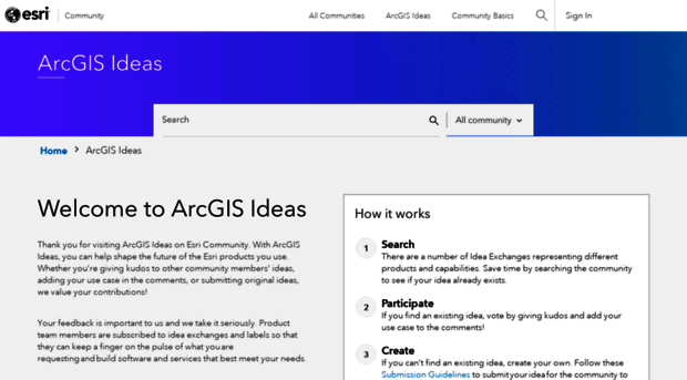 ideas.arcgis.com