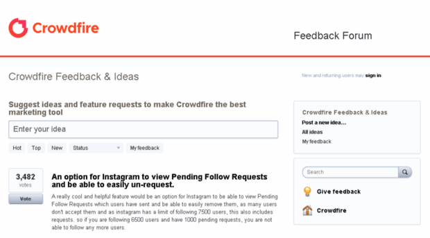 ideas.crowdfireapp.com