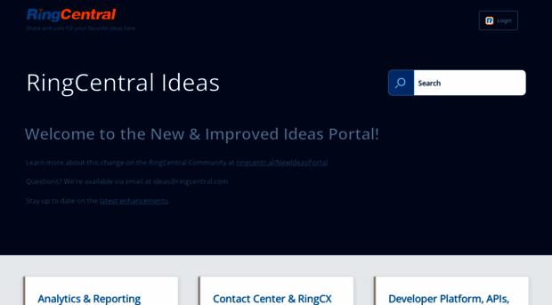 ideas.ringcentral.com