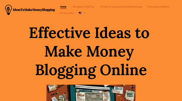 ideastomakemoneyblogging.com