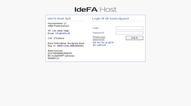 idefahost.dk