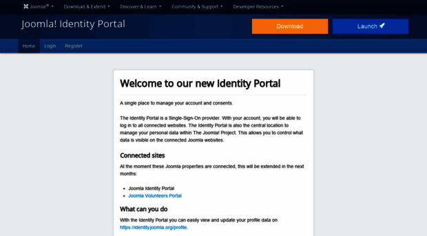 identity.joomla.org