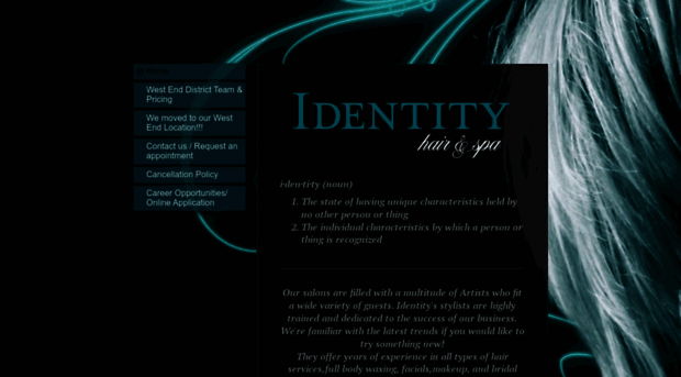 identityhairspa.com