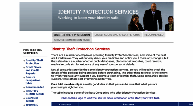 identityprotectionservices.org