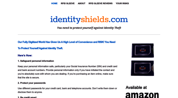 identityshields.com