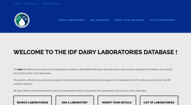 idfdairylaboratories.org