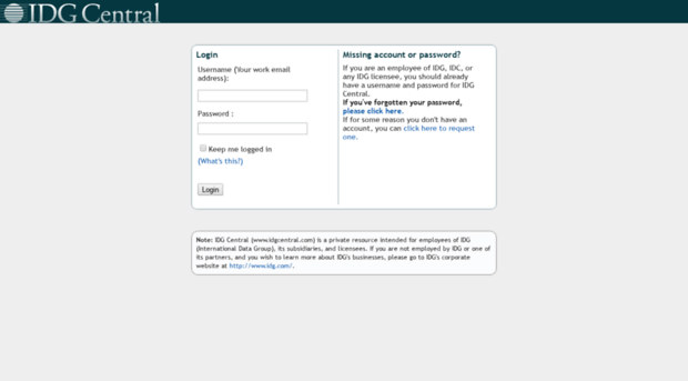 idgcentral.com