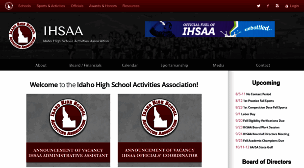 idhsaa.org