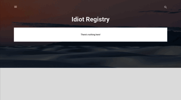 idiotregistry.com