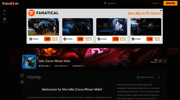 idle-cave-miner.fandom.com