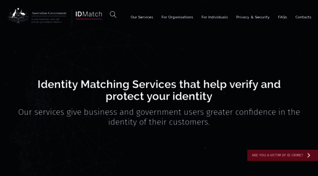 idmatch.gov.au - Welcome to ID Match - ID Match Gov