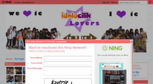 idolaciliklovers.ning.com
