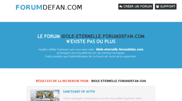 idole-eternelle.forumdefan.com