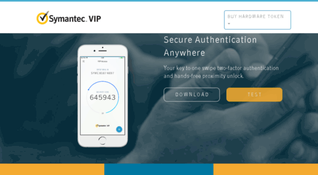 symantec vip access login