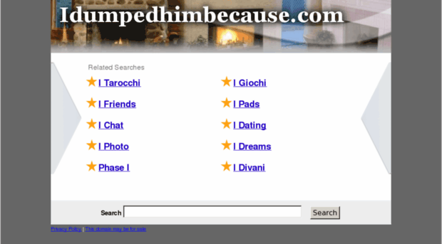 idumpedhimbecause.com