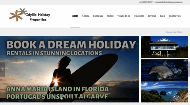 idyllicholidayproperties.com