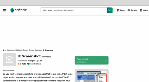 ie-screenshot.en.softonic.com