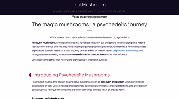 ieatmushroom.com