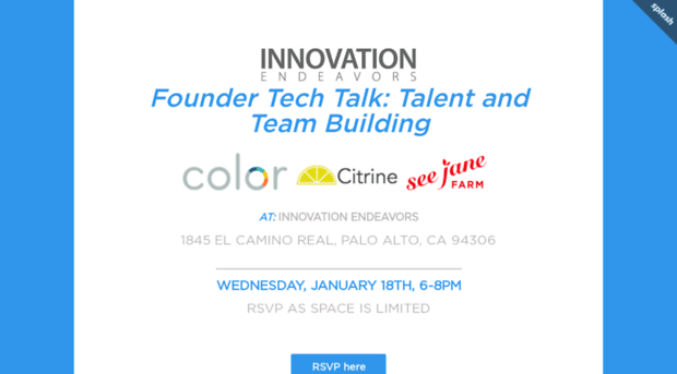 iefoundertechtalk.splashthat.com