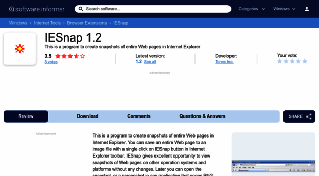 iesnap.software.informer.com
