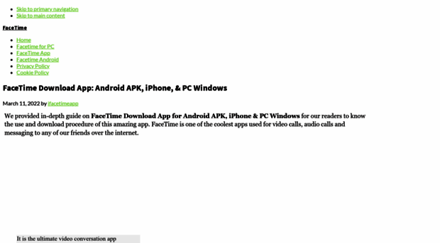 ifacetimeapp.com
