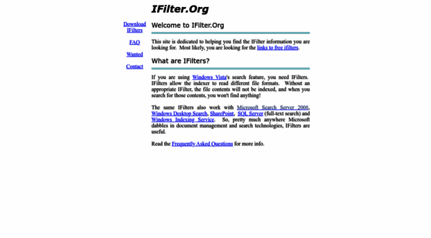 ifilter.org