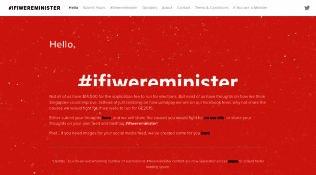 ifiwereminister.com