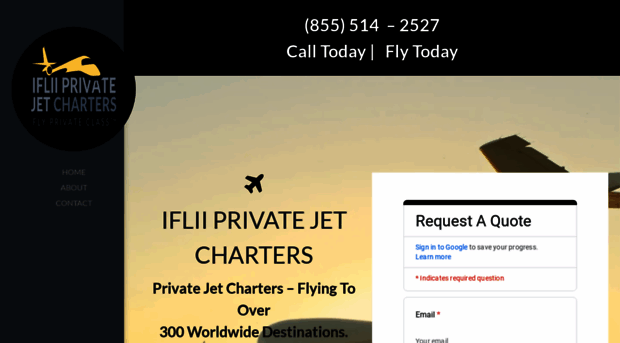 ifliiprivatejetcharters.com