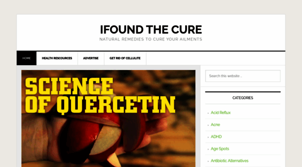 ifoundthecure.com