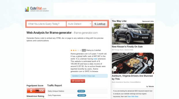 iframe-generator.com.cutestat.com