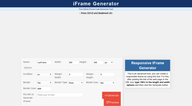 iframe-generator.pcarya.com