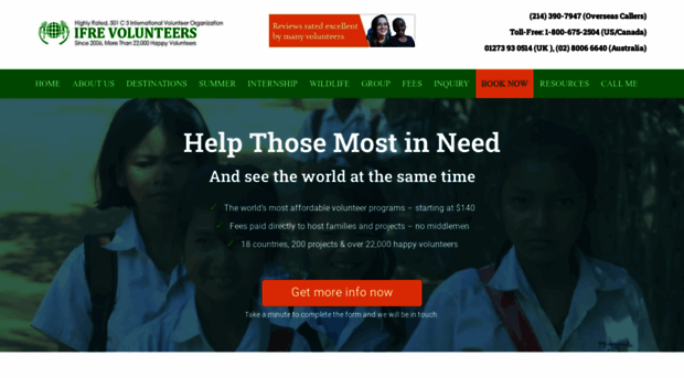 ifrevolunteers.org