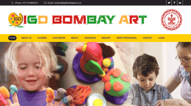 igdbombayart.co.in