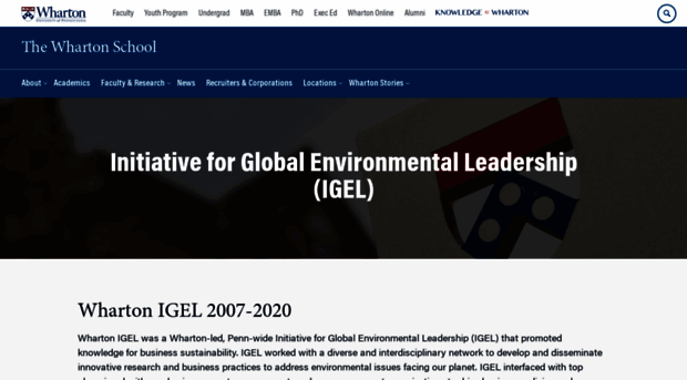 igel.wharton.upenn.edu