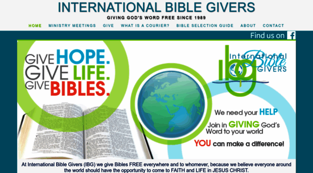 igivebibles.org