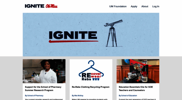 ignite.olemiss.edu