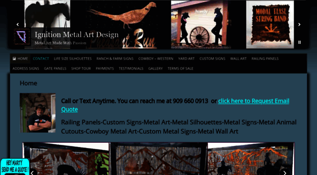 ignitionmetalartdesign.com