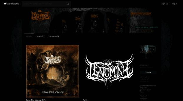 ignominiousdeath.bandcamp.com