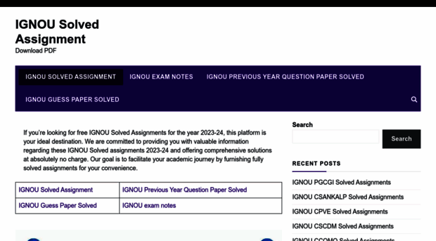 ignouallsolvedassignment.com