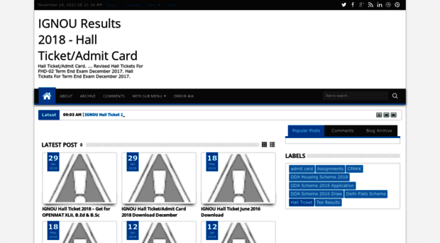 ignouhallticket2016.blogspot.in