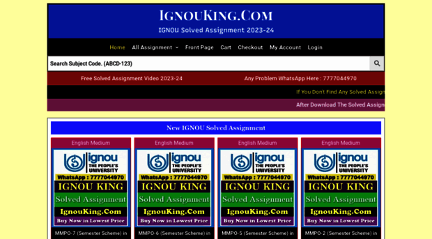 ignouking.com