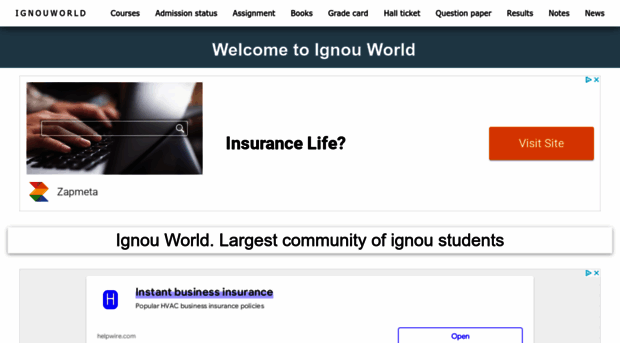ignouworld.com