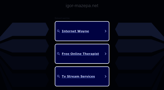 igor-mazepa.net