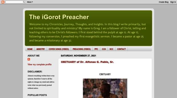 igorotpreacher.com