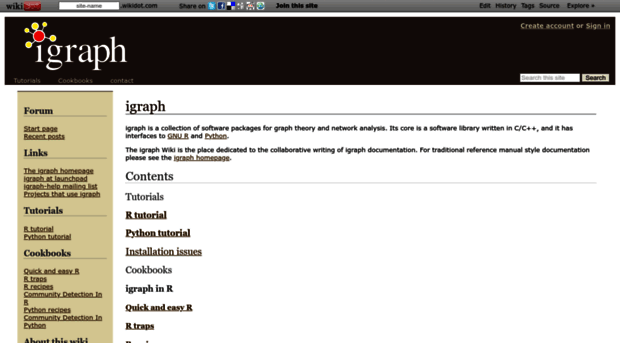 igraph.wikidot.com