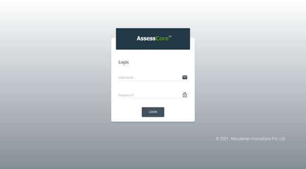 igsh.assesscore.in