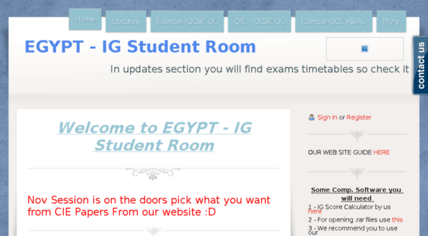 igstudentroom-eg.webs.com