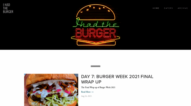 ihadtheburger.com