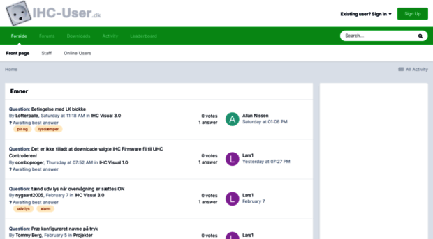 ihc-user.dk